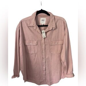 Aerie Women’s Pink Button Down